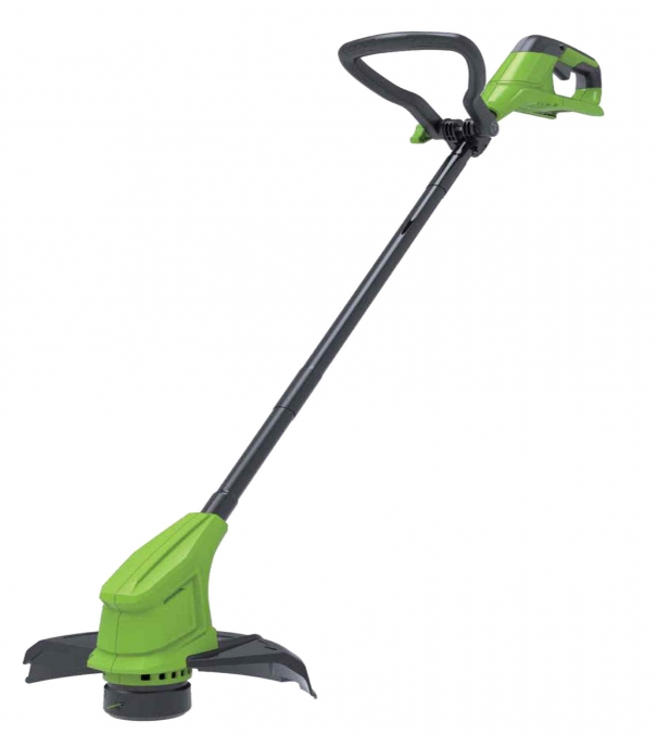 Триммер аккумуляторный GREENWORKS G24LT25K2 24 В в комплекте с АКБ 2 Ач и ЗУ 2 А