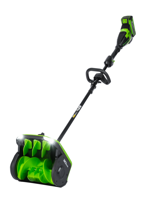 Снегоуборщик-снеголопата аккумуляторный с направ. выброса GREENWORKS GD40SS2 40 В без АКБ и ЗУ, картинка 1