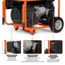 Бензиновый генератор инверторный DAEWOO GDA 11000DPEi-3, картинка 5